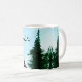 ノースダコタ州マウンテンランオフ コーヒーマグカップ (正面右)