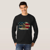 ノースダコタ州旗のモットー Tシャツ (正面フル)