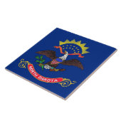 ノースダコタ州旗タイル タイル (側面)