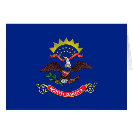 ノースダコタ州旗デザイン (正面横)