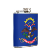 ノースダコタ州旗デザイン フラスク (右)