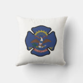 ノースダコタ州旗 クッション (裏面)