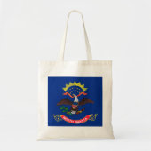 ノースダコタ州旗（ノースダコタン） トートバッグ (正面)