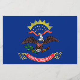 ノースダコタ州旗(ノースダコタン) 便箋