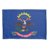 ノースダコタ州旗(ノースダコタン) 枕カバー (正面)