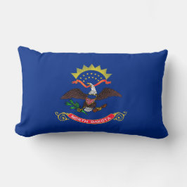 ノースダコタ州旗(ノースダコタン)(米国州) ランバークッション