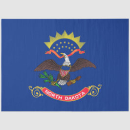 ノースダコタ州旗(ノースダコタン)組織パップ 薄葉紙