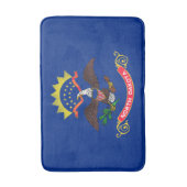 ノースダコタ州旗 バスマット (正面縦)