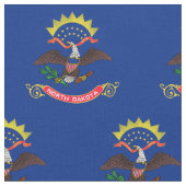 ノースダコタ州旗 ファブリック (クローズアップ)