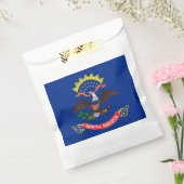 ノースダコタ州旗 フェイバーバッグ (封をした状態)