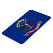 ノースダコタ州旗 マグネット (左側)