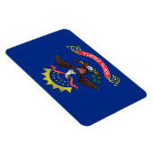 ノースダコタ州旗 マグネット (右側)