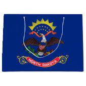 ノースダコタ州旗 ラージペーパーバッグ (正面)