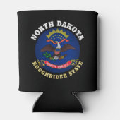 ノースダコタ州旗 缶クーラー (裏面)