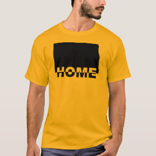 ノースダコタ州 ホーム・アウェイ・フロム・ステート Tシャツ