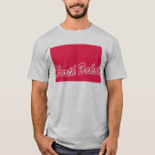ノースダコタ州Tシャツの州 Tシャツ (正面)