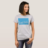 ノースダコタ州Tシャツの州 Tシャツ (正面フル)