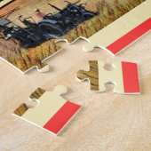 ノースダコタ挨拶11x14はがき ジグソーパズル (側面)