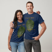 ノースダコタ準州の樹木 アメリカンエルム Tシャツ (ユニセックス)