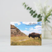 ノースダコタ葉書のバッドランド ポストカード (スタンド正面)