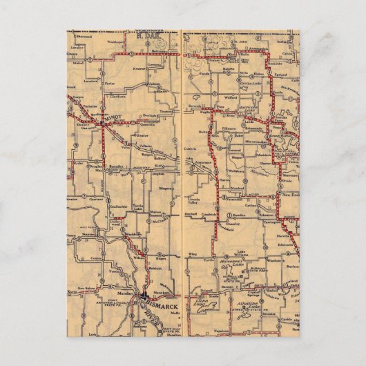 ノースダコタ2 ポストカード (正面)
