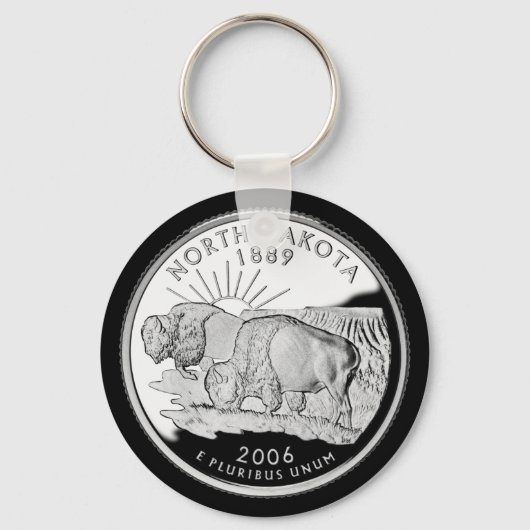 ノースダコタ キーホルダー (正面)