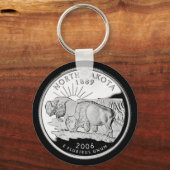 ノースダコタ キーホルダー (正面)
