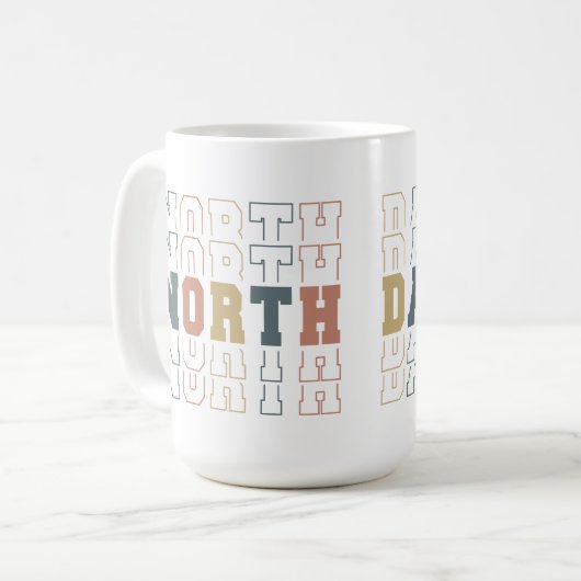 ノースダコタ コーヒーマグカップ (正面左)