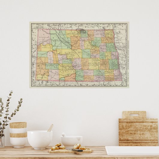 ノースダコタ ポスター (キッチン)