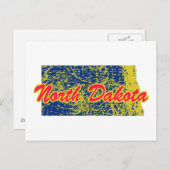 ノースダコタ ポストカード (正面/裏面)