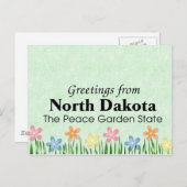 ノースダコタ ポストカード (正面/裏面)