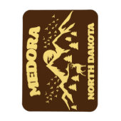 ノースダコタ・メドーラ マグネット (縦)