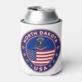 ノースダコタ 缶クーラー (缶正面)