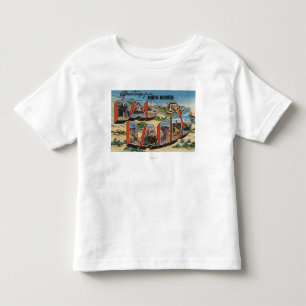 ノースダコタ-荒地-大きい手紙場面 トドラーTシャツ