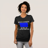 ノースダコタ - 釣り名人続出中 Tシャツ (正面フル)