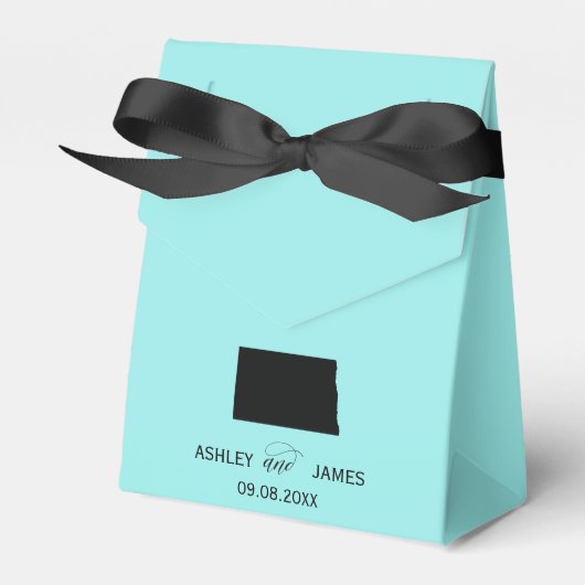 ノースダコ結婚タ州の好意ボックス地図へようこそ フェイバーボックス (正面サイド)