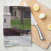 ノースチャンネルフロントレンジライトキッチンタオル キッチンタオル (四つ折り)