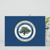 ノースチャールストン州旗（サウスカロライナ州） カード (スタンド正面)