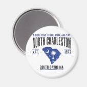 ノースチャールストン マグネット (正面/裏面)