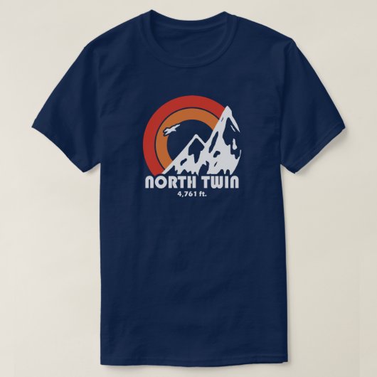ノースツイン ニューハンプシャー州 ソンイーグル Tシャツ (デザイン正面)
