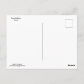 ノーステキサスの夕日 ポストカード (裏面)