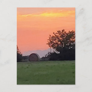 ノーステキサスの夕日 ポストカード