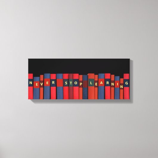 ノーストップ学ト キャンバスプリント (正面)