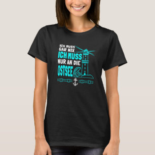 ノースドイツシーアイランドバルティックシーバケーション Tシャツ