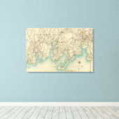 ノースニューヨークシティ3 キャンバスプリント (インサイチュ (ウッドフロア))