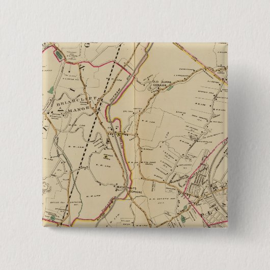 ノースニューヨークシティ4 缶バッジ (正面)