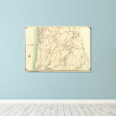 ノースニューヨークシティ5 キャンバスプリント (インサイチュ (ウッドフロア))