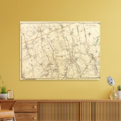 ノースニューヨークシティ5 キャンバスプリント (インサイチュ (リビング))