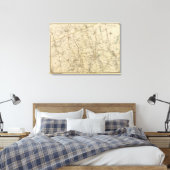 ノースニューヨークシティ5 キャンバスプリント (インサイチュ (寝室))