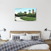 ノースパークビューブラウネル学校、火災 キャンバスプリント (インサイチュ (寝室))